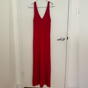 Zara Red Maxi Dress